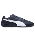 Leather Speedcat - Black/White