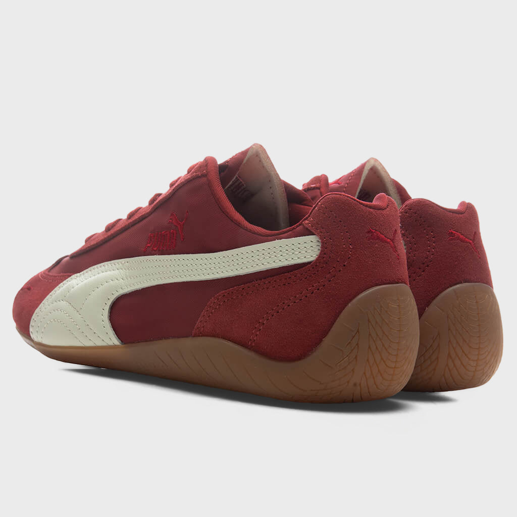 Speedcat Nylon - Dark Crimson/Puma White