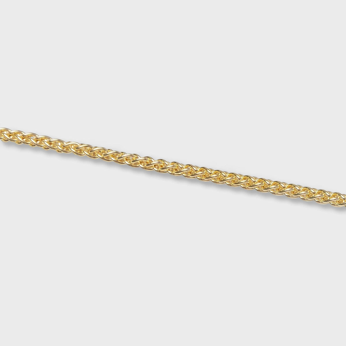 Spike Chain Gold - S925 Sterling Silver with 18K Gold Plating