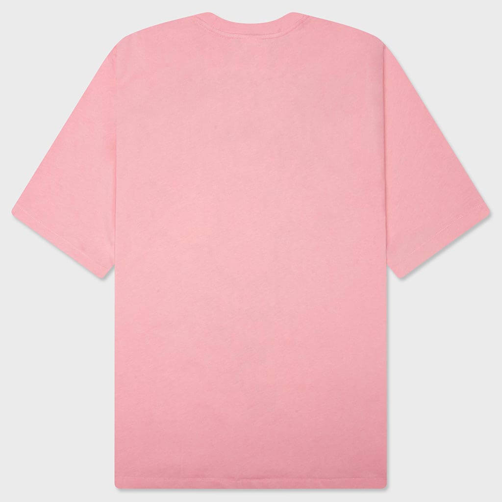 Spray College Relaxed Fit Tee - Pink