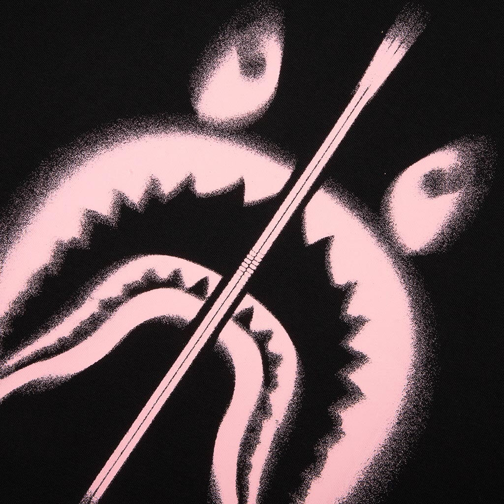 Spray Shark Relaxed Fit Tee - Black