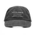 Spring Summer Cap - Washed Black