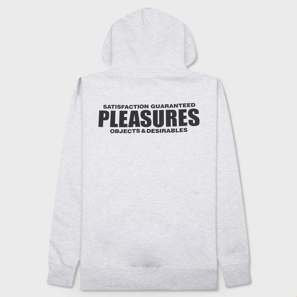 Staff Zip Hoodie - Heather Grey