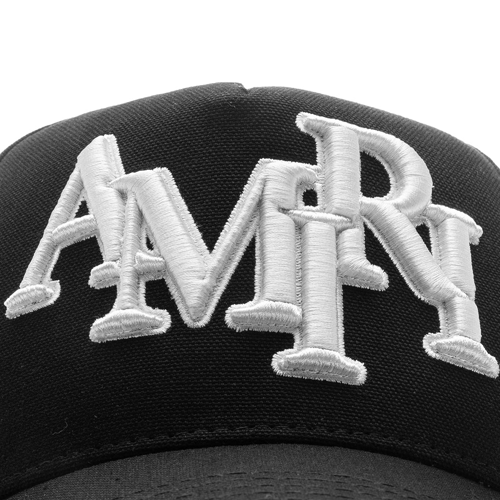 Staggered Amiri Canvas Hat - Black