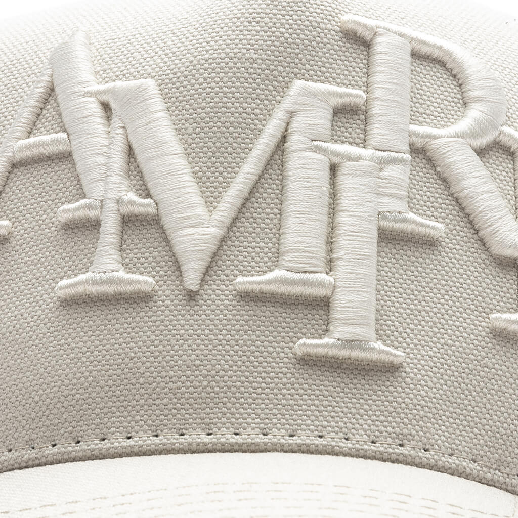 Staggered Logo Trucker - Marshmallow