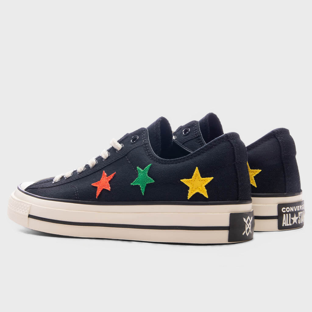 Star Player 76 Ox - Black/Fern Green/Cyber Yellow