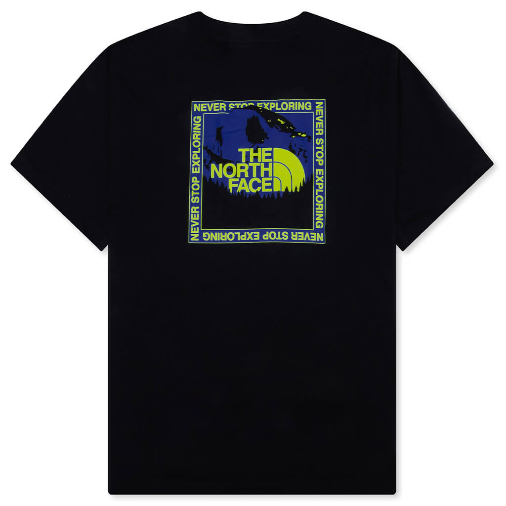 Stay Exploring Regular S/S Tee - Black
