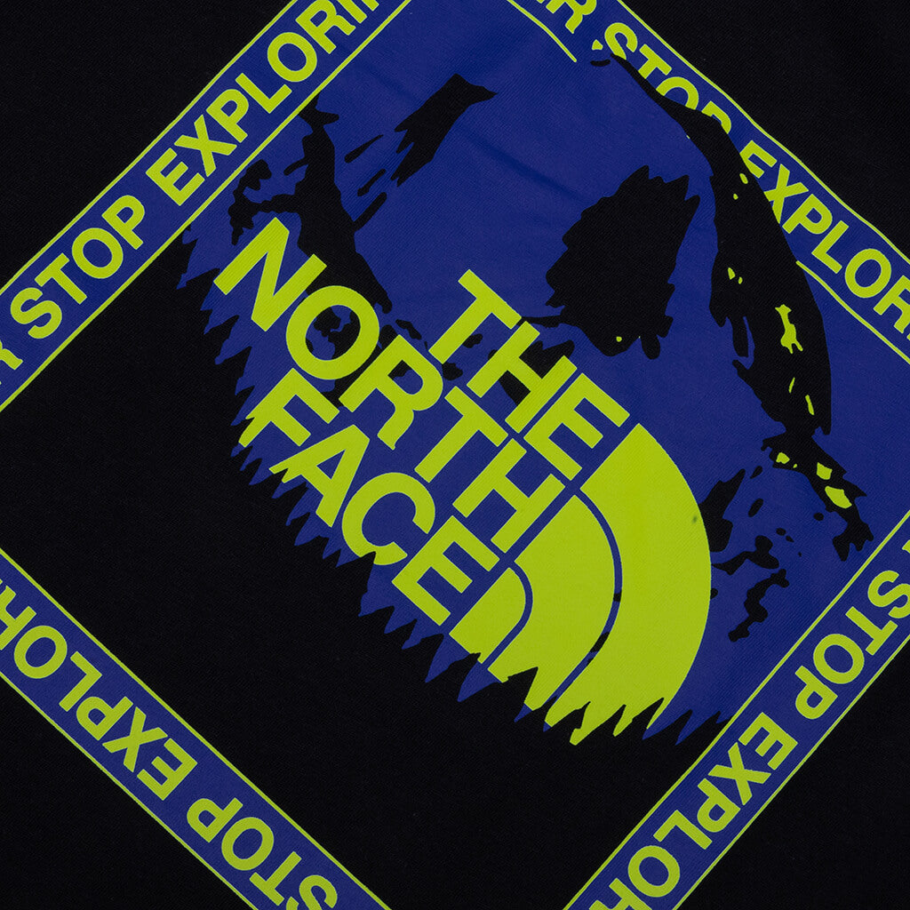 Stay Exploring Regular S/S Tee - Black