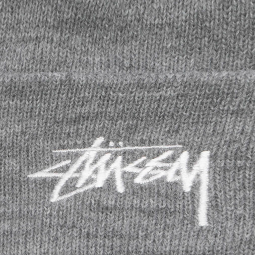 Stock Cuff Beanie - Grey Heather