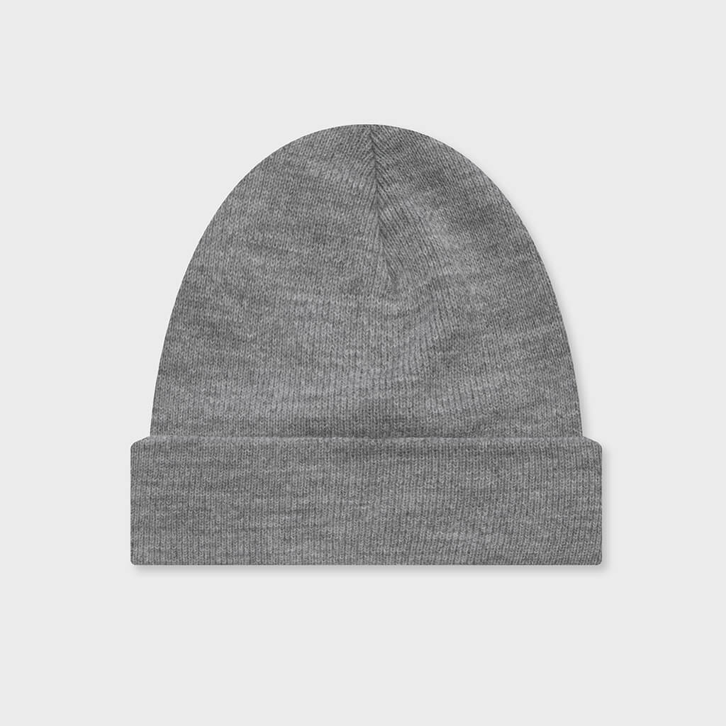 Stock Cuff Beanie - Grey Heather