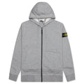 Full Zip Hooded Sweatshirt 64251 - Melange Grey