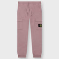 Brushed Cargo Fleece Pants - Red Onion