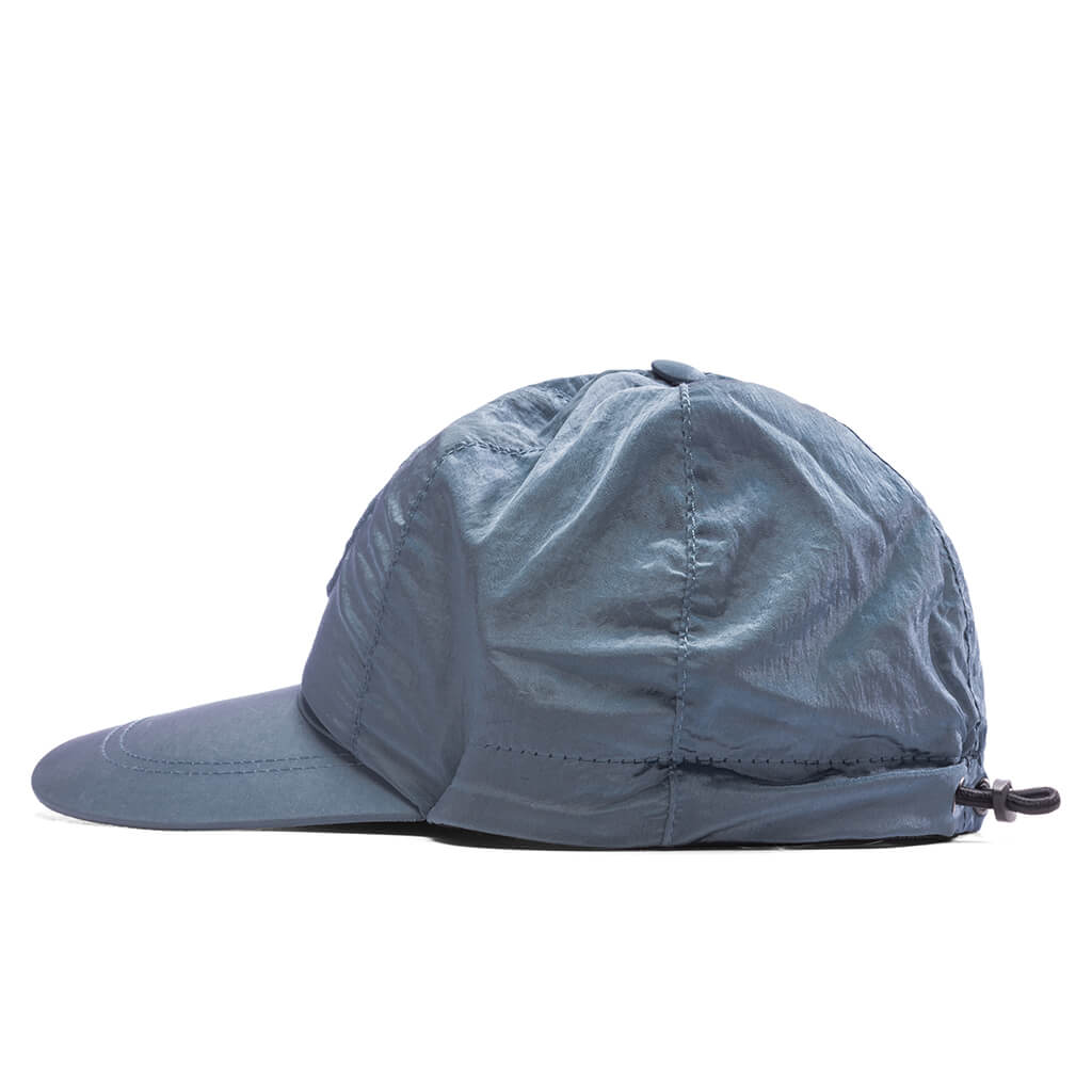 Econyl Regenerated Nylon 6-Panel Cap - Mid Blue