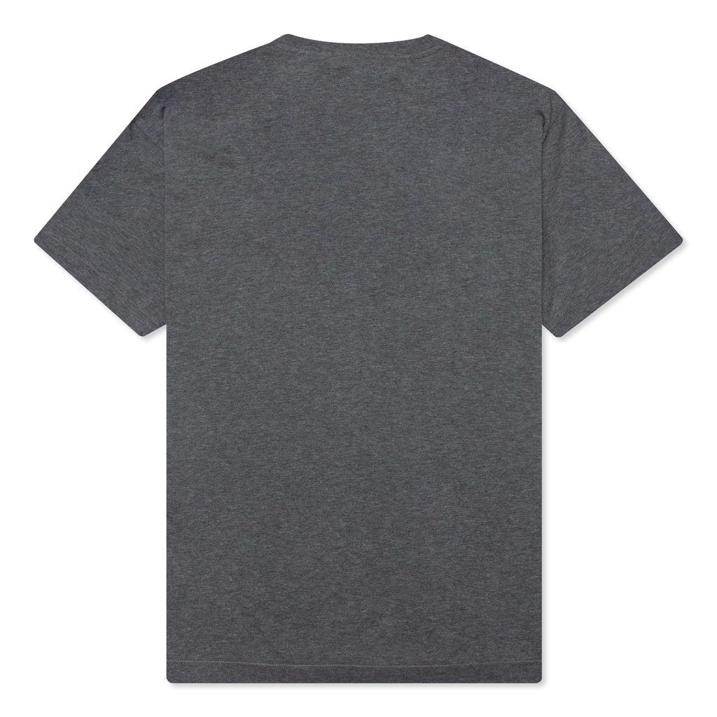 Patch Logo S/S Tee - Melange Dark Grey
