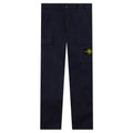 Stretch Gabardine Trousers - Navy Blue