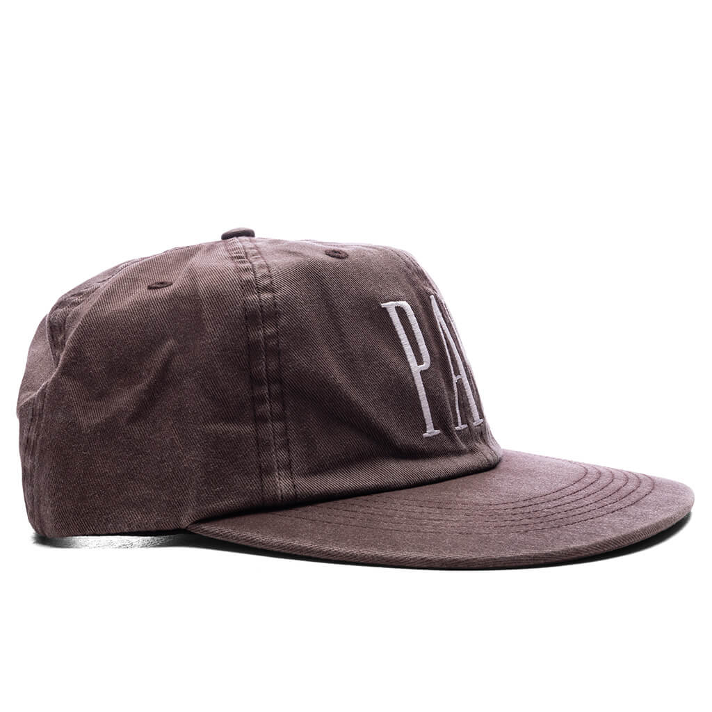 Store Logo 6 Panel Hat - Brown