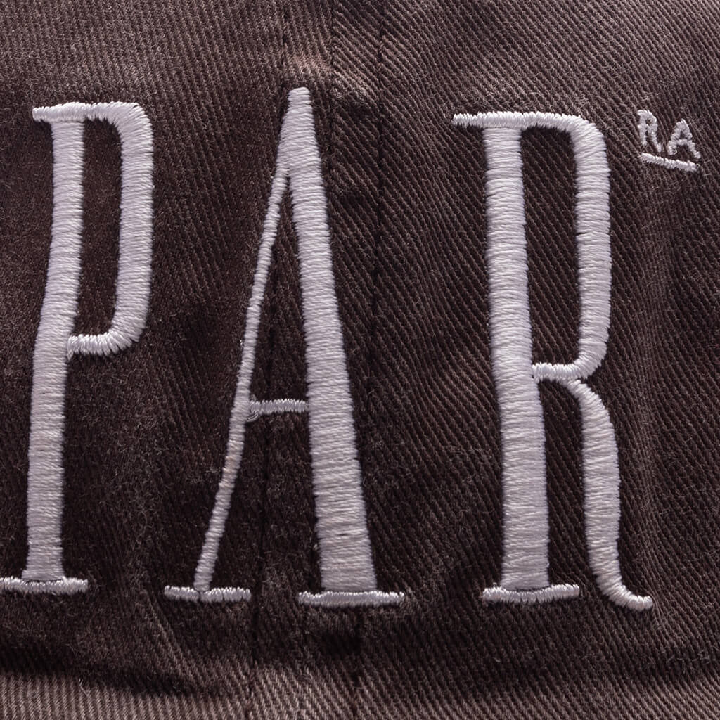 Store Logo 6 Panel Hat - Brown