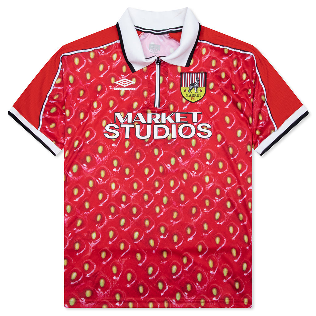 Strawberry Jersey - Vermillion