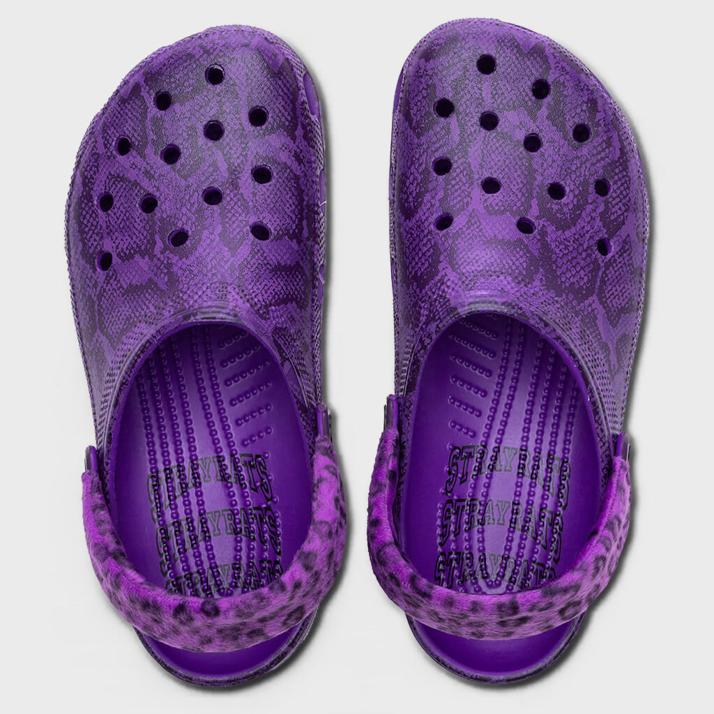 Crocs x Stray Rats Classic Clog - Ultraviolet