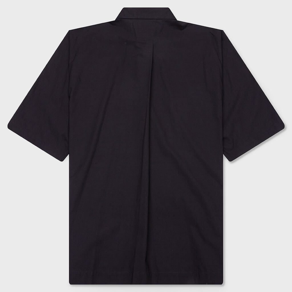 Streamline S/S Button Up Shirt - Dark Brown