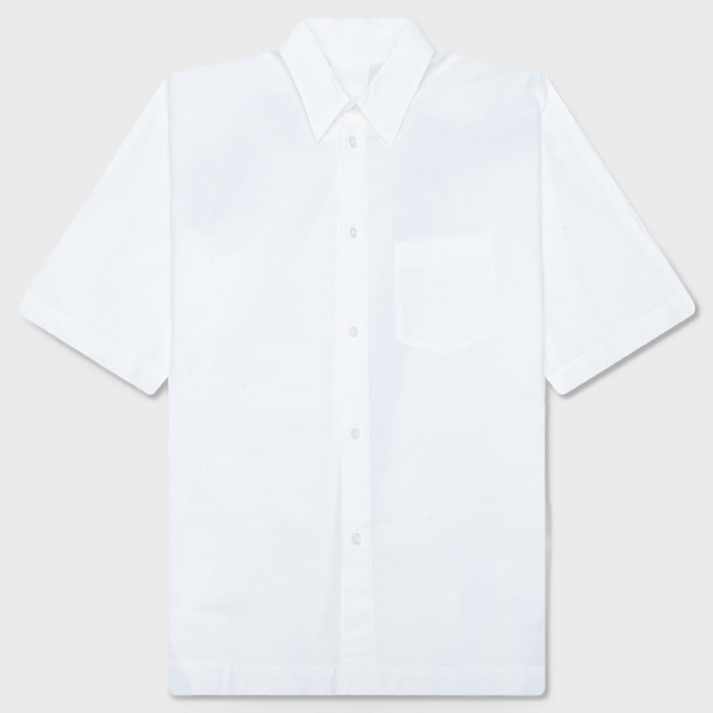 Streamline S/S Button Up Shirt - White