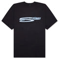 Stretch Pigment Dyed Tee - Faded Black