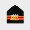Stripe Ski Beanie - Black