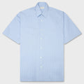 Striped Cassidye M.W. Shirt - Light Blue