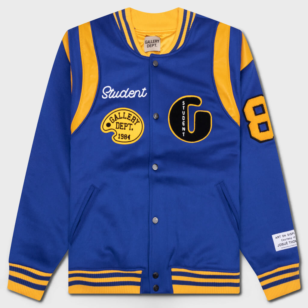 Student Varisty Jacket - Blue