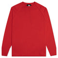 Exposed Seam Sweater - Red