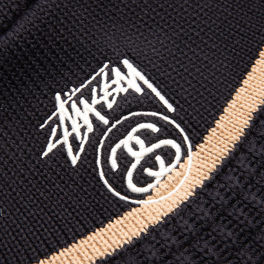 SS-Link Knit Bucket Hat - Black