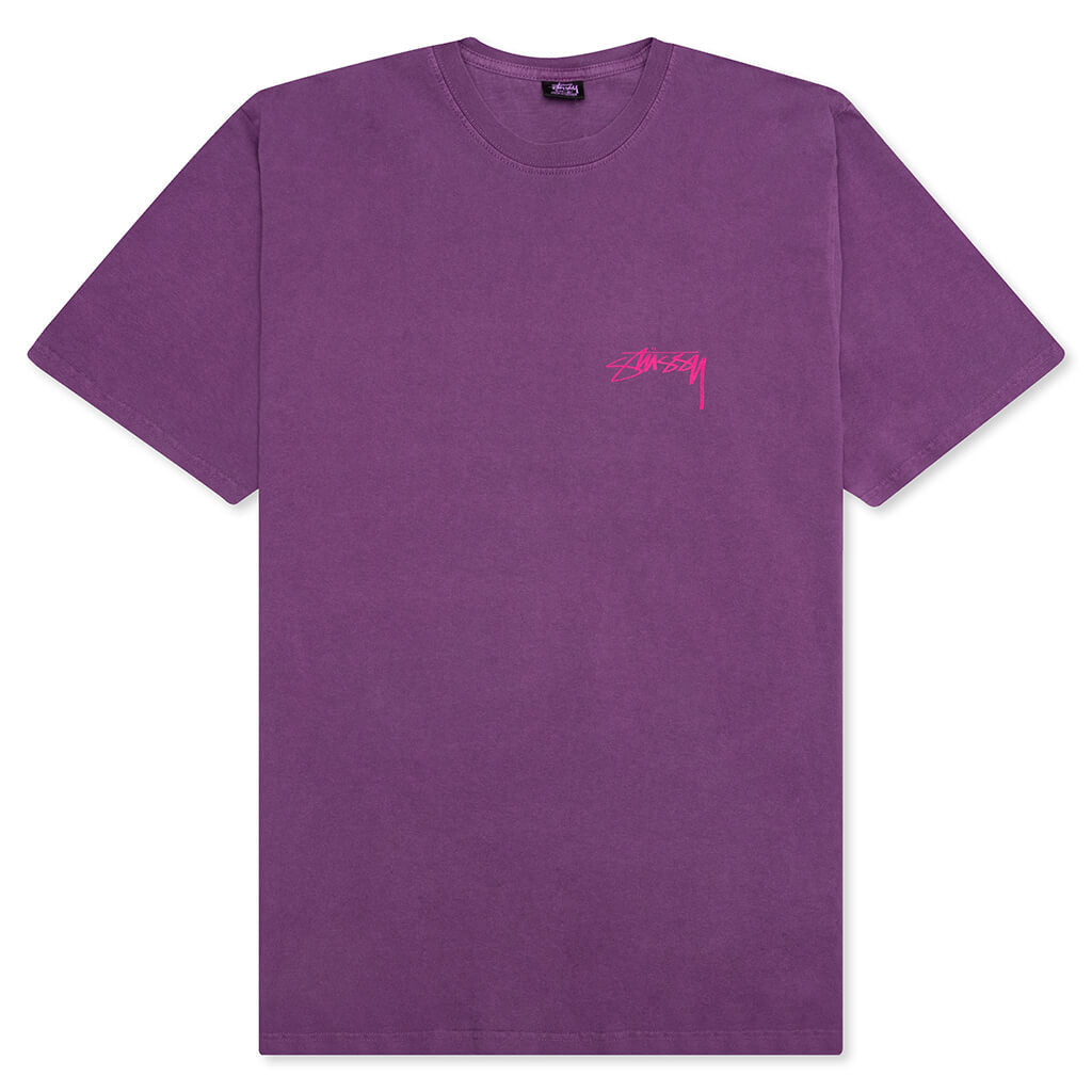 Sphinx Pigment Dyed Tee - Purple