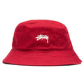 Stock Bucket Hat - Burgundy