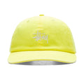 Washed Stock Low Pro Cap - Neon