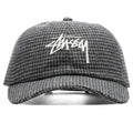 Wool Check Big Stock Low Pro - Charcoal
