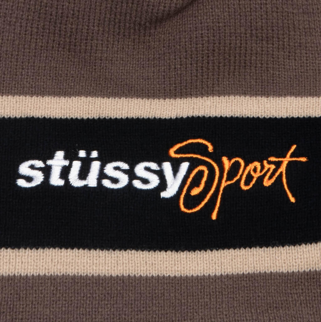 Stussy Sport Stripe Skullcap - Sand