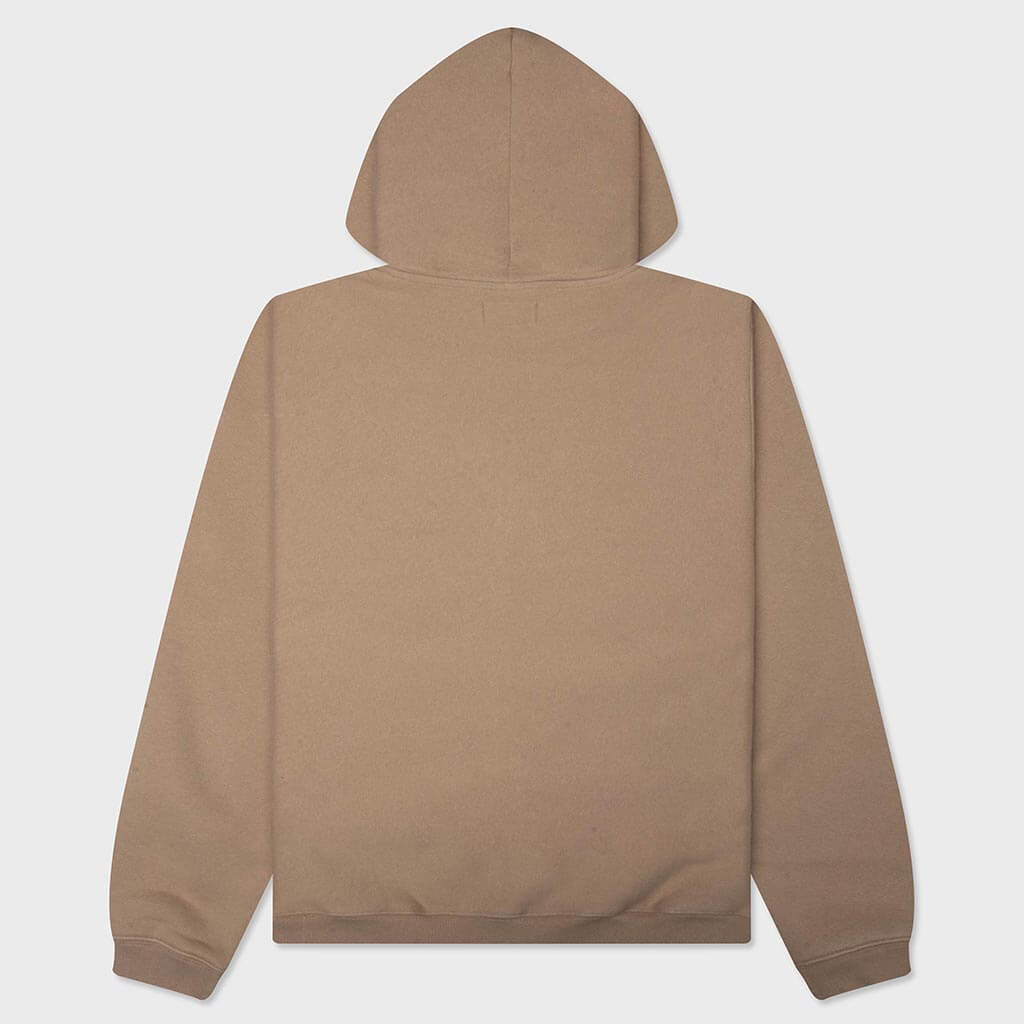 Stussy Sport Zip Hoodie - Tan