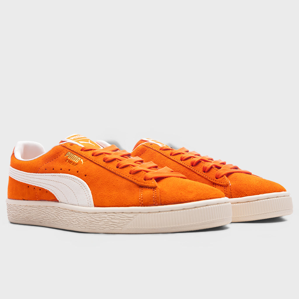 Suede Charles F. Stead IV - Orange Glow/White