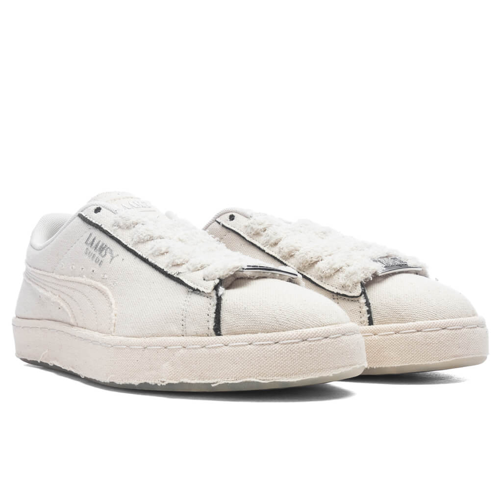 Suede Blank Canvas - White