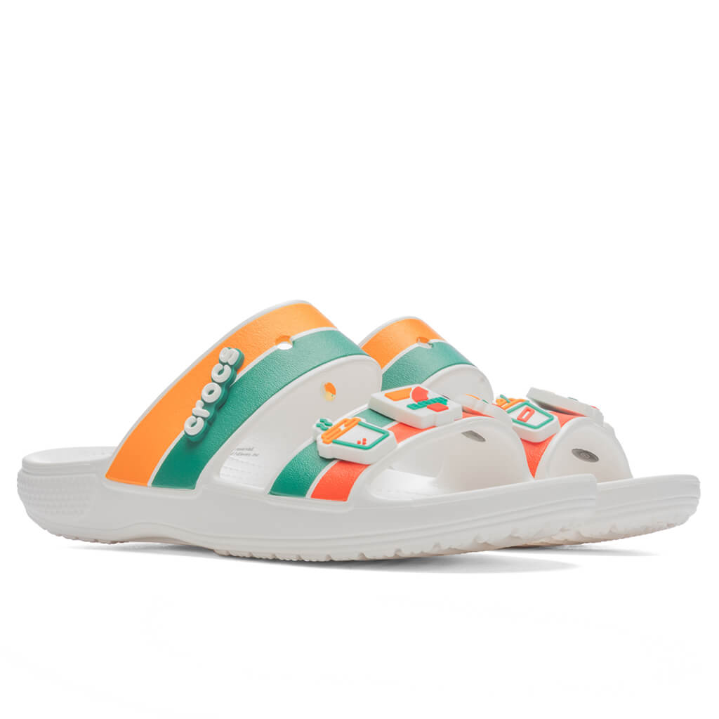 C12 Strap Sandal - White