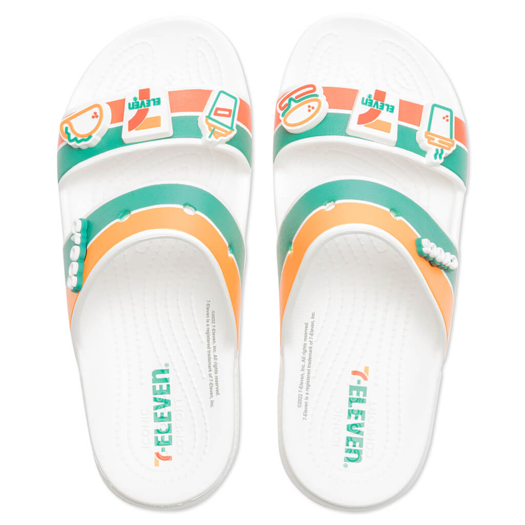 C12 Strap Sandal - White