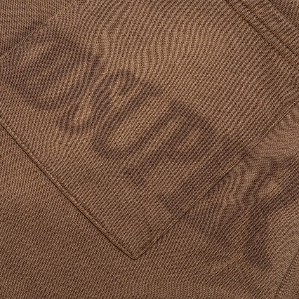 Sun Faded Sweatpants - Brown