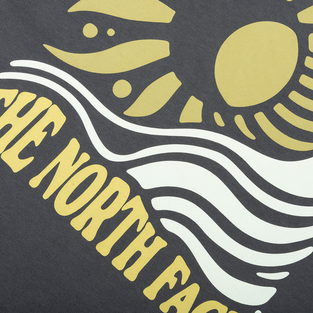 Sun Oversized S/S Graphic Tee - Anthracite Grey