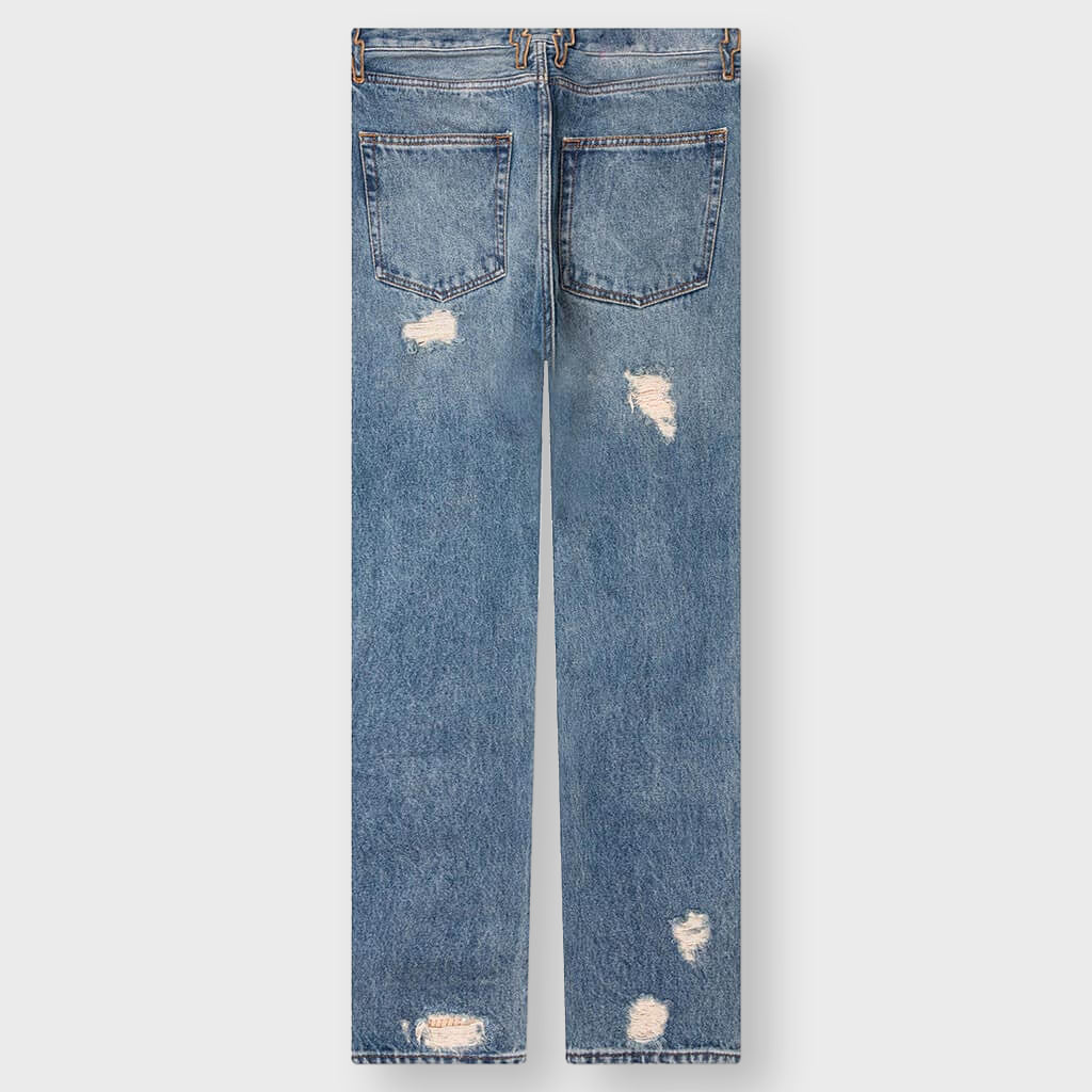Super Distressed Denim - Blue Wash