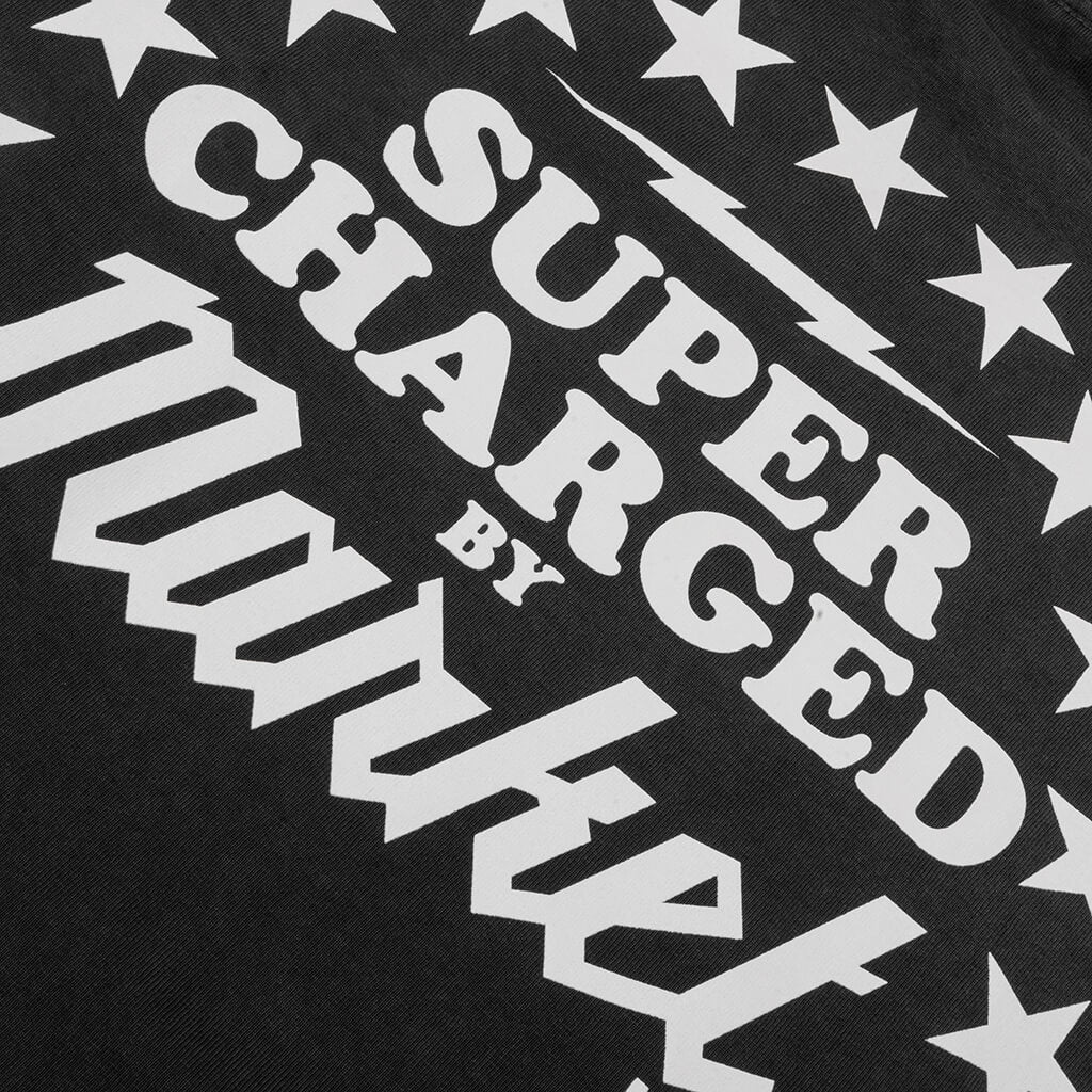Supercharged T-Shirt - Pirate Black