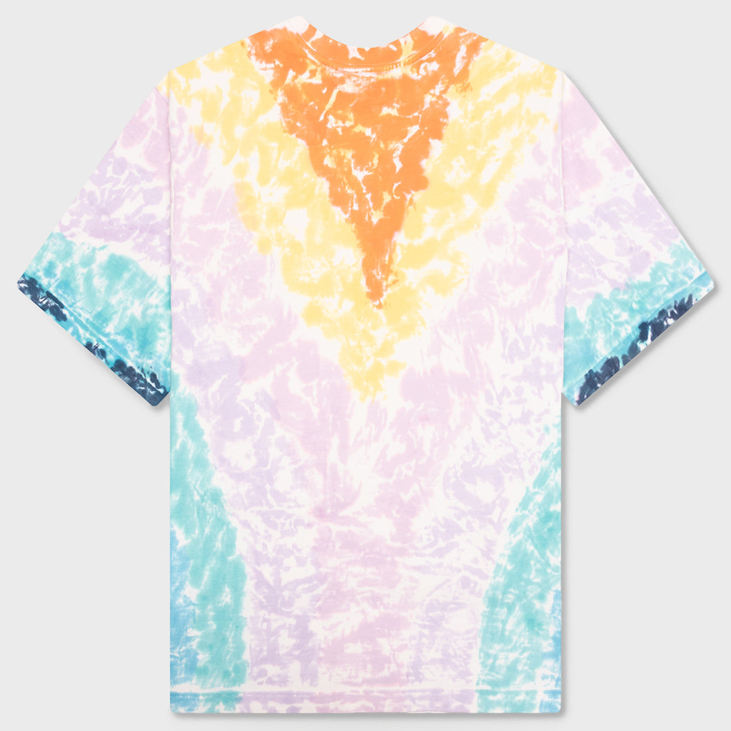 Surf Trip Printed Oversized T-Shirt - Tie Dye