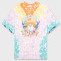 Surf Trip Printed Oversized T-Shirt - Tie Dye