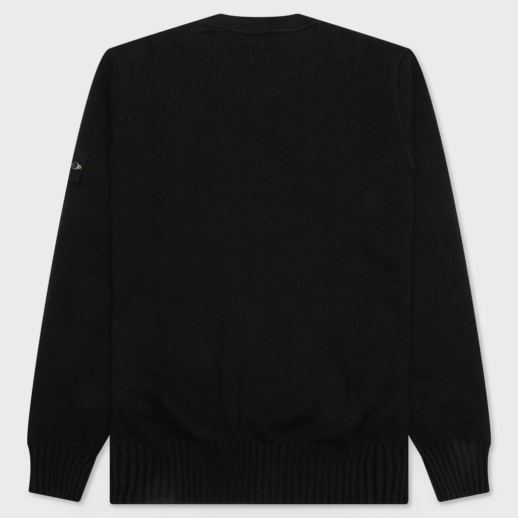 Knitted Sweater - Black