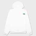 Organic Cotton Hoodies With Wordsearch Flower Print - Natural White