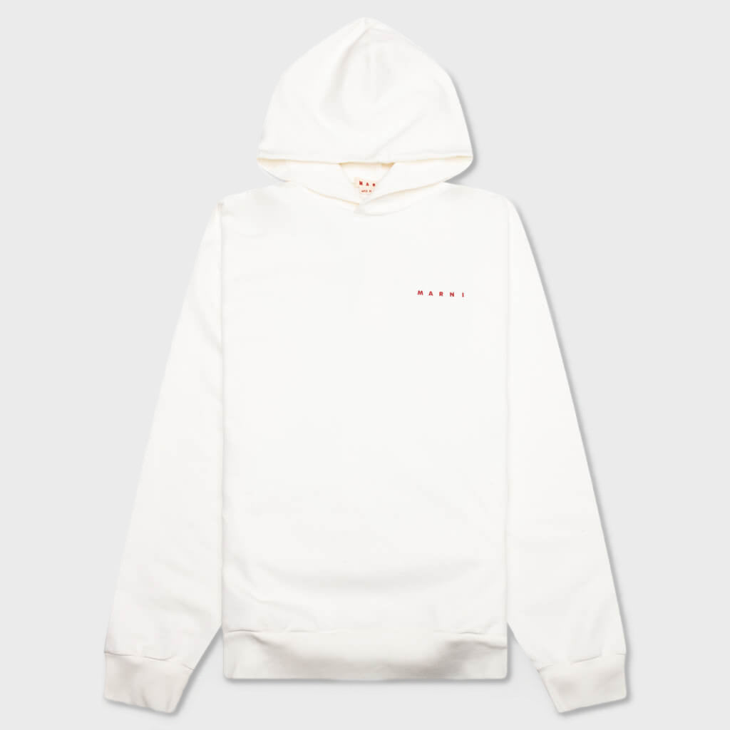 Logo Hoodie - Natural White